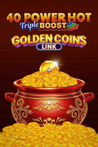 Cover des Slots 40 Power Hot Triple Boost Golden Coins Link in der Betwest-Casino-Lobby